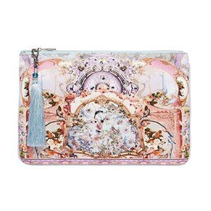 Camilla Electron Libre Small Canvas Clutch b46